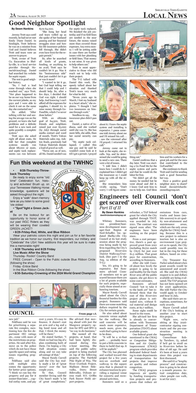 the GazettE FC会報 26~28、31~42 E-Edition Aug. 28, 2025 - Shelbyville Times-Gazette